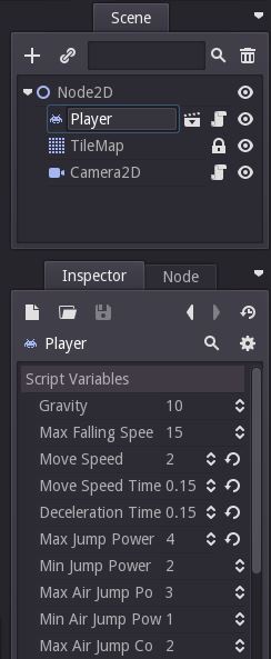 Player Script Variables