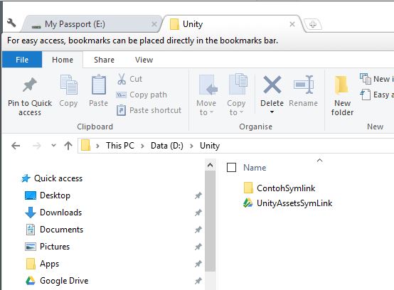 windoes 10 clover file explorer